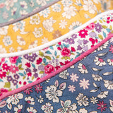 Luxury Chic Parisian Floral Print liberty style 100 % Japanese Cotton Face covering
