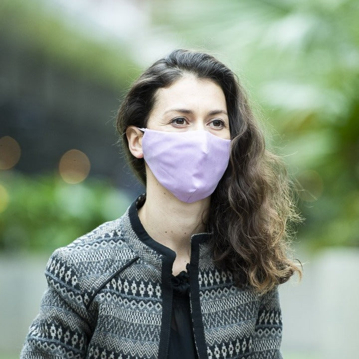 Premium Vegan Silk Face Coverings with filter pocket