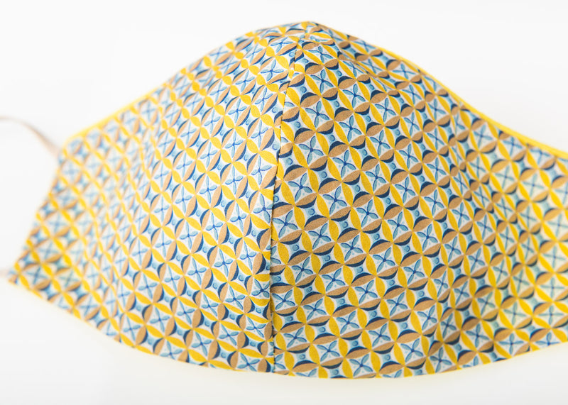 Small Geometric Liberty Tana Lawn Face covering