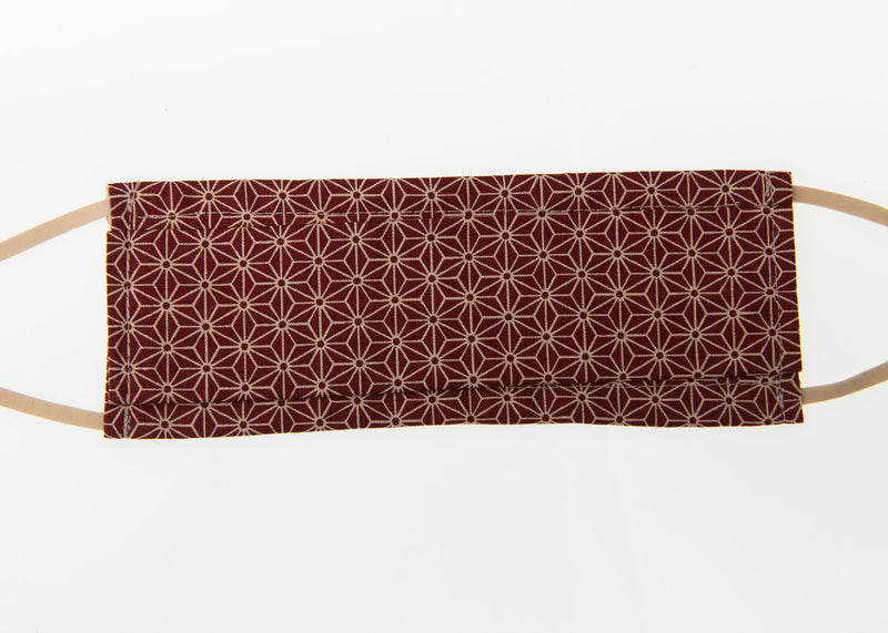 Geometric Asanoha Face covering