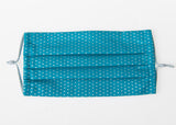 Small Metallic Polka Dots Classic European face covering