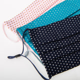 Small Metallic Polka Dots Classic European face covering