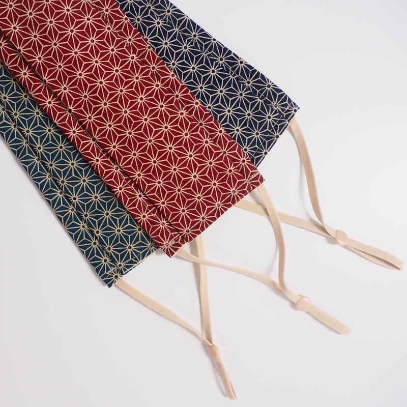 Geometric Asanoha Face covering