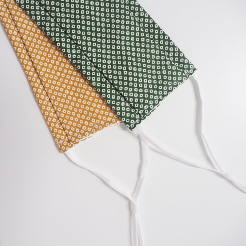 Japanese kanoko dotted face covering